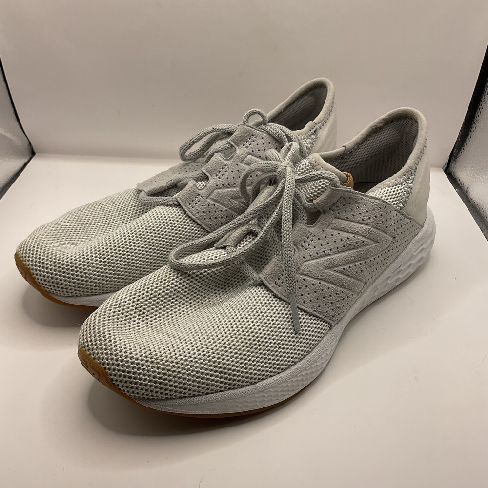 New Balance Women's Fresh Foam Cruz V2 Grey Knit Style 8.5